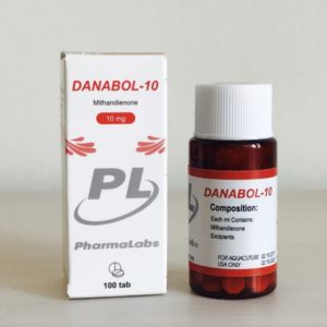 DANABOL (ДАНАБОЛ). МЕТАН. PHARMALABS. 100 таб. по 10 мг. !!! 100% ОРИГИНАЛ !!!